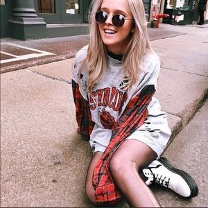 LF furst of a kind FSU flannel sweatshirt